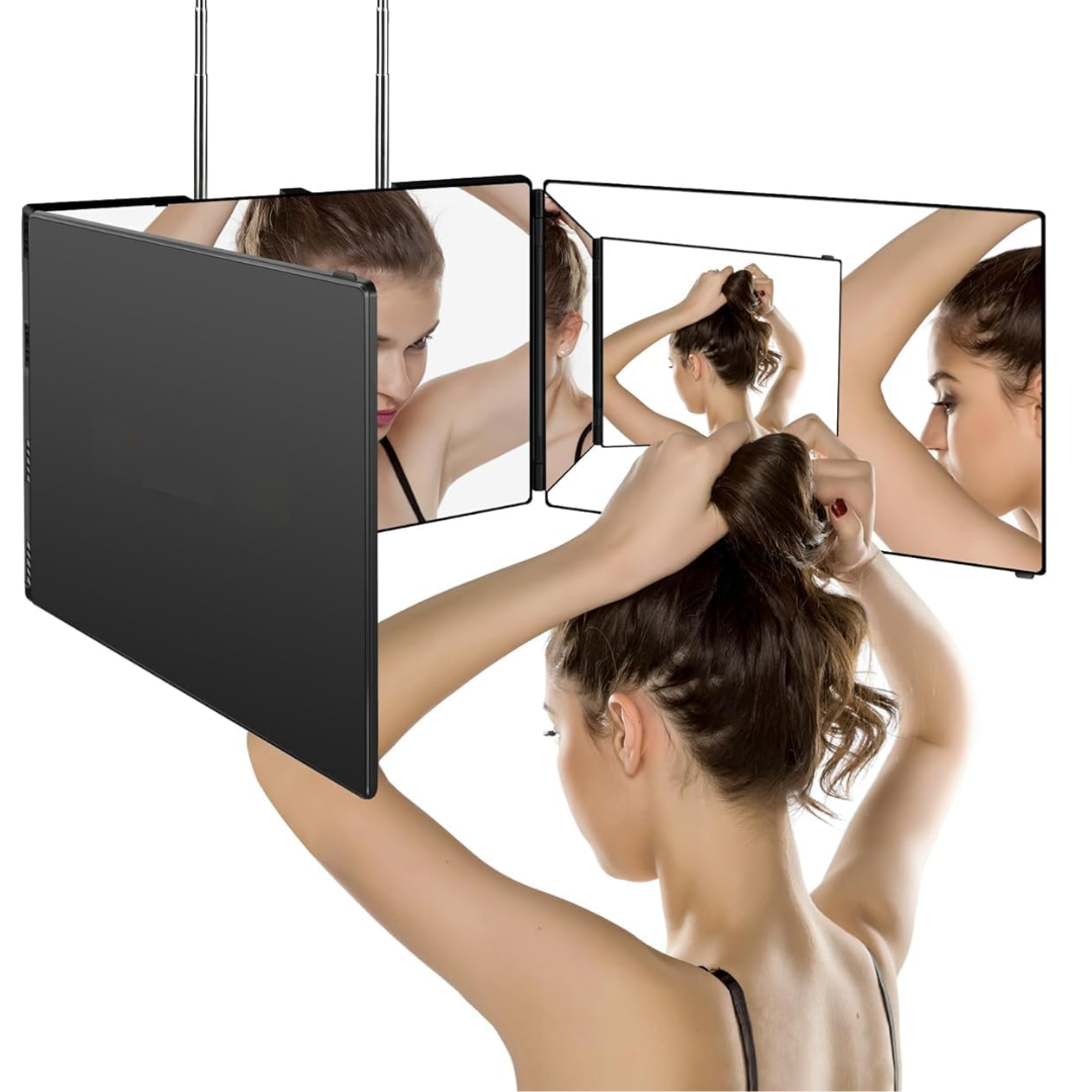360 Viewing Angle Self Hair Care Mirror